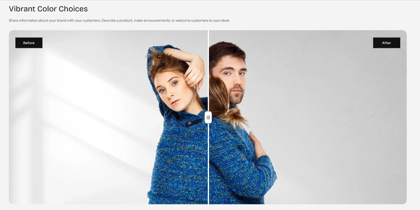 Shopify Theme Installation Screenshot