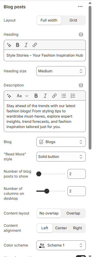 Shopify Theme Installation Screenshot