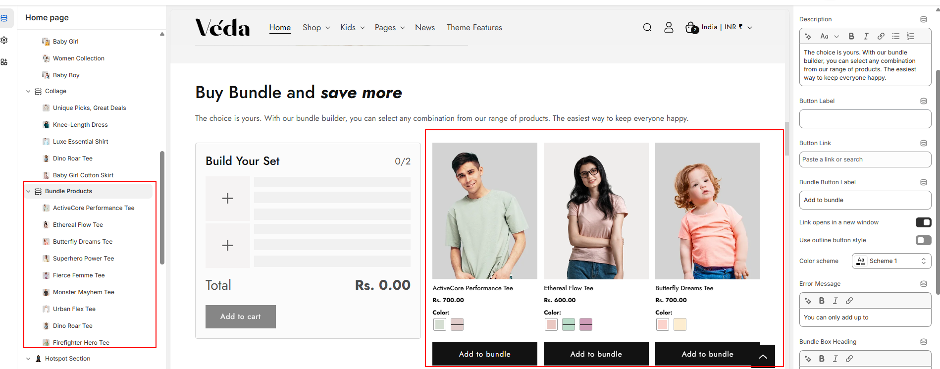 Shopify Theme Installation Screenshot