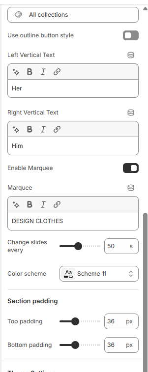 Shopify Theme Installation Screenshot