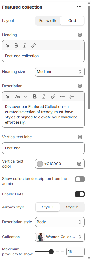 Shopify Theme Installation Screenshot