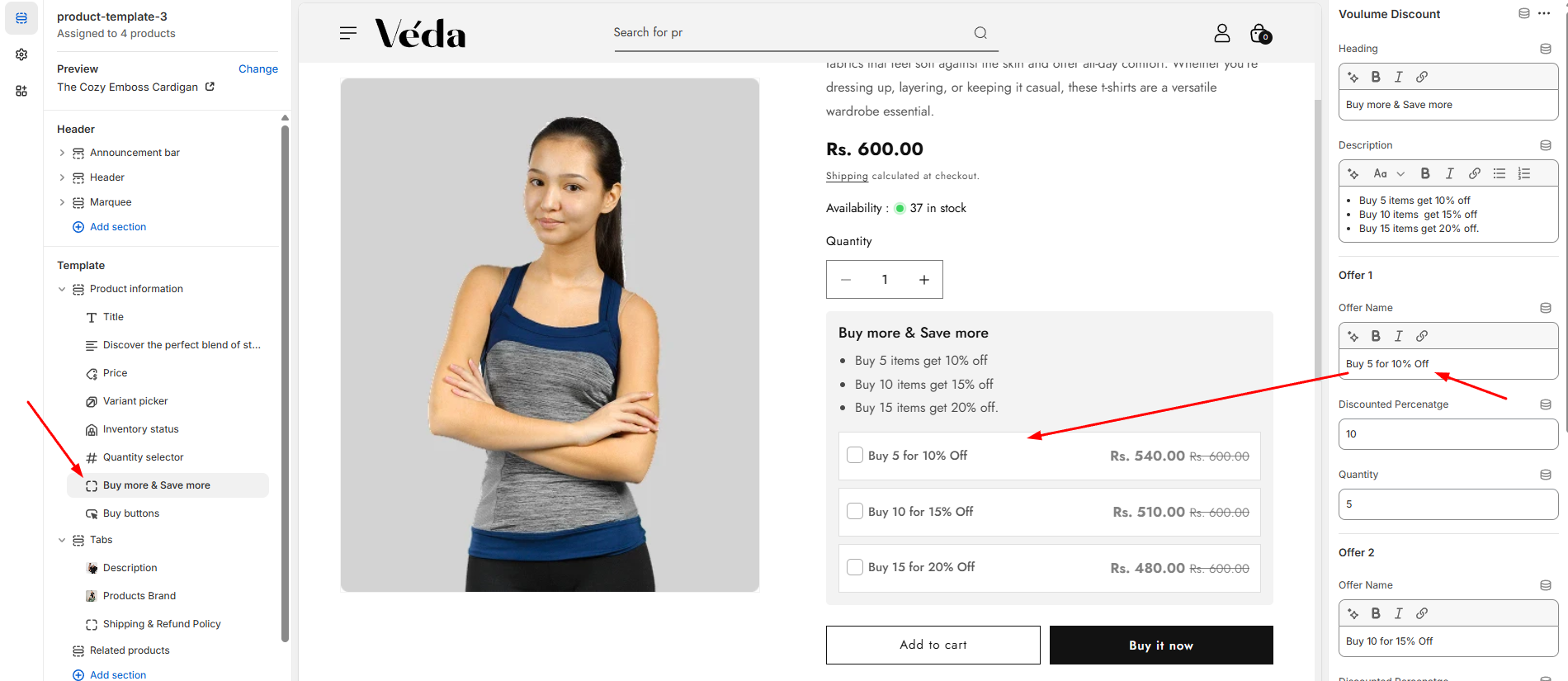 Shopify Theme Installation Screenshot