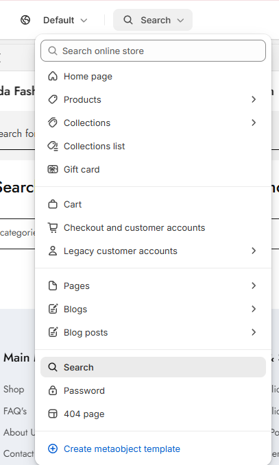 Shopify Theme Installation Screenshot